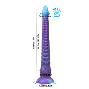 Small Purple Massive Tentacle Dildo