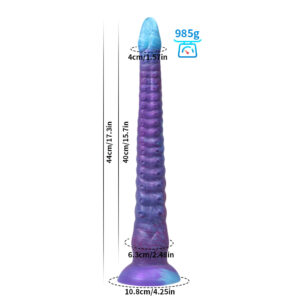 Medium Purple Massive Tentacle Dildo