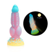 Luminous Variation Dog Knot Dildo