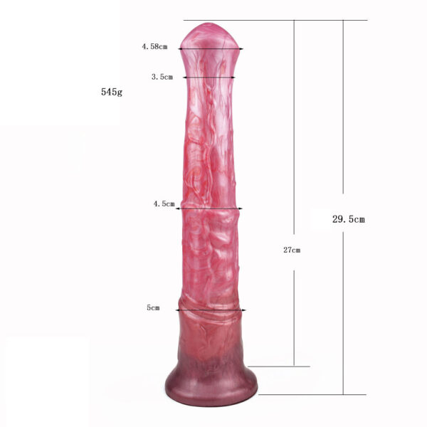 size of airbag Akhal-teke Squirting Horse Dildo suction cup dildo