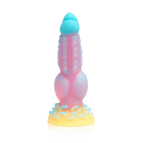 front of Luminous Variation Dog Knot Dildo