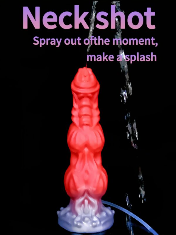 Squirting Dog Squirting Knotted Dildo