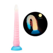 Luminous Pink Massive Tentacle Dildo