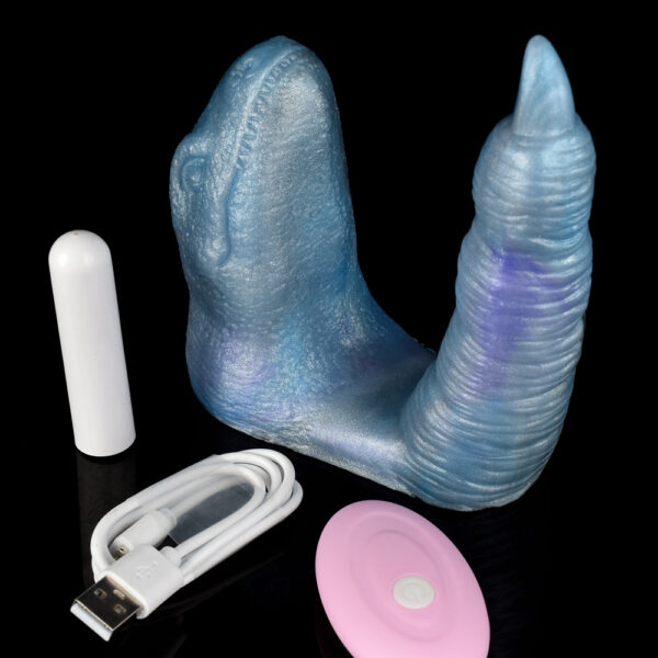 Remote control Dinosaur Finger Vibrator sex toy