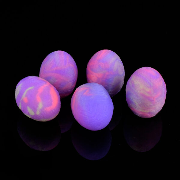 eggs of Purple Firefly Fluorescence Luminous Ovipositor Dildo sex toy