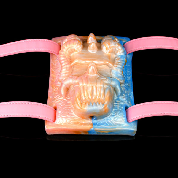 HARNESS STRAP SEX TOY SILICONE Obscene Demon from Hell Grinder